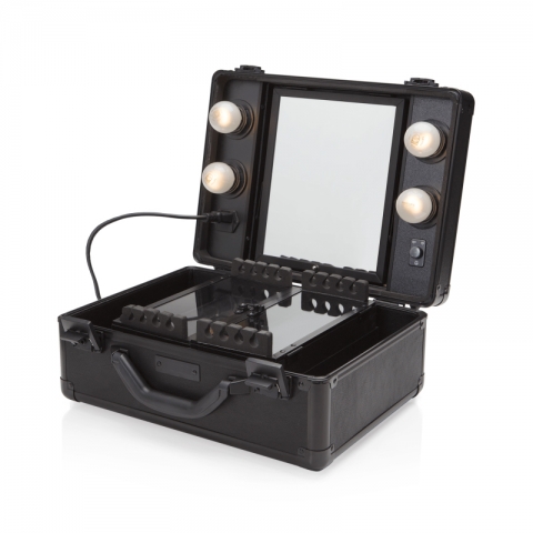 メークアップ スタジオ ライト ミラー ケース Sサイズ 電球タイプ 脚無し