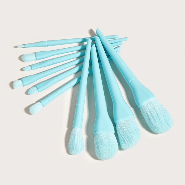 キュート ブラシ 10本セット ブルー