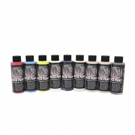 ラテックス マスク ペイント 4oz. 9色セット