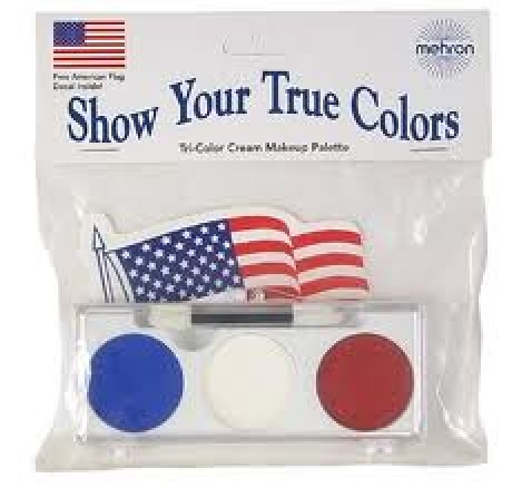 トリカラー ハードケース 赤青白パレット