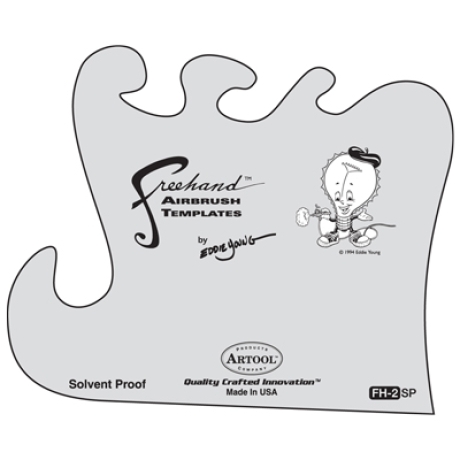 Artool FH2 Freehand Airbrush Template by Eddie Young